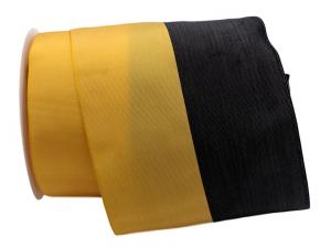 Nationalband Münchner Farben gelb / schwarz 130mm ohne Draht