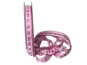 Geschenkband Dekoband Schleifenband Dekoband Friends pink 15mm ohne Draht