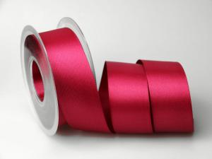 Satinband 40mm pink ohne Draht
