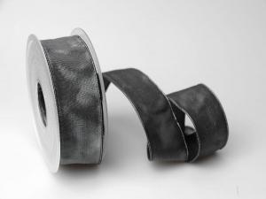 Uniband Dunkelgrau mit Draht 40mm