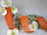 Jute Orange ohne Draht 70mm