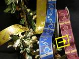 "Sternschnuppe" mit Draht Lila/Gold 40mm "Sternschnuppe" mit Draht Lila/Gold 40mm