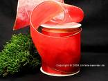 Tischband Siena Rot 100mm