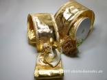 Goldband Klondyke Gold mit Draht 100mm Goldband Klondyke Gold mit Draht 100mm