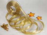 Goldband Toscolano Gold mit Draht 15mm Goldband Toscolano Gold mit Draht 15mm