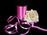 Polyband Rosa ohne Draht 10mm