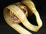 "Stars & Lines" mit Draht, Creme/Gold "Stars & Lines" mit Draht, Creme/Gold