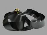 Polyband Schwarz ohne Draht 49mm Polyband Schwarz ohne Draht 49mm