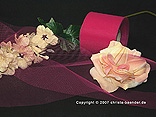 Tüllband Pink ohne Draht 70mm Tüllband Pink ohne Draht 70mm