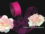 Tüllband Pink ohne Draht 40mm Tüllband Pink ohne Draht 40mm