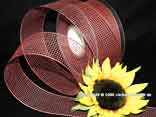"Feingitter" ohne Draht, ca. 50mm Bordeaux/Braun "Feingitter" ohne Draht, ca. 50mm Bordeaux/Braun