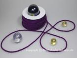 Kordel Lila ohne Draht 4mm Kordel Lila ohne Draht 4mm