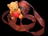 Florband Bordeaux mit Draht 40mm Florband Bordeaux mit Draht 40mm