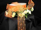 Gitterband Knotengitter Orange ohne Draht 55mm Gitterband Knotengitter Orange ohne Draht 55mm