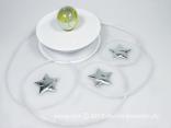 Bändchen Torbole Weiß mit Draht 5mm Bändchen Torbole Weiß mit Draht 5mm