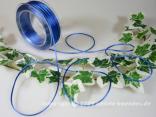 Satinkordel Blau ohne Draht 2mm Satinkordel Blau ohne Draht 2mm