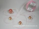 Organzabändchen Organza Rosa ohne Draht 10mm Organzabändchen Organza Rosa ohne Draht 10mm