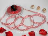 Geschenkband Dekoband Schleifenband Streifenband Rot ohne Draht 10mm Geschenkband Dekoband Schleifenband Streifenband Rot ohne Draht 10mm