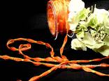 Zierkordel Orange ohne Draht 4mm Zierkordel Orange ohne Draht 4mm