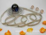 Streifenband Braun ohne Draht 10mm Streifenband Braun ohne Draht 10mm