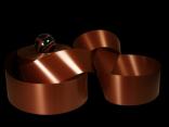 Geschenkband, Dekoband, Schleifenband Polyband Braun ohne Draht 49mm Geschenkband, Dekoband, Schleifenband Polyband Braun ohne Draht 49mm
