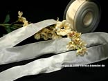 Uniband Creme mit Draht 40mm Uniband Creme mit Draht 40mm