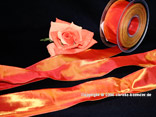 Uniband Weihnachtsorange mit Draht 40mm Uniband Weihnachtsorange mit Draht 40mm