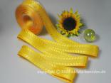 Motivband Trentino Gelb ohne Draht 40mm