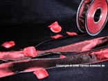 Uniband Bordeaux mit Draht 25mm Uniband Bordeaux mit Draht 25mm