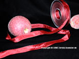 Uniband Karminrot mit Draht 15mm Uniband Karminrot mit Draht 15mm