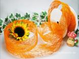 Sisal Orange ohne Draht ca. 60mm