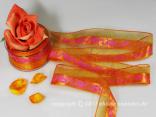 Motivband Spirit of Magic Orange ohne Draht 40mm Motivband Spirit of Magic Orange ohne Draht 40mm