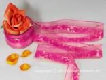Motivband Spirit of Magic Pink ohne Draht 40mm Motivband Spirit of Magic Pink ohne Draht 40mm