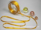 Satinbändchen 6mm Honiggold ohne Draht 6mm Satinbändchen 6mm Honiggold ohne Draht 6mm