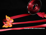 Satinband Bordeaux ohne Draht 15 mm Satinband Bordeaux ohne Draht 15 mm