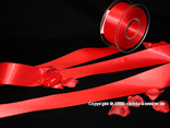 Satinband Rot ohne Draht 40 mm Satinband Rot ohne Draht 40 mm