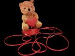 Satinbändchen Rot ohne Draht 3mm Satinbändchen Rot ohne Draht 3mm