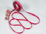 Satinband Pink ohne Draht 10mm Satinband Pink ohne Draht 10mm
