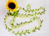 Geschenkband Dekoband Schleifenband Organzagirlande Venezia Gelb ohne Draht 20mm Geschenkband Dekoband Schleifenband Organzagirlande Venezia Gelb ohne Draht 20mm