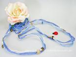 Geschenkband Dekoband Schleifenband Landhausgirlande mit Blümchen Blau ohne Draht 20mm Geschenkband Dekoband Schleifenband Landhausgirlande mit Blümchen Blau ohne Draht 20mm