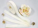 Filzband Filz Creme ohne Draht 25mm Filzband Filz Creme ohne Draht 25mm