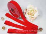Filzband Filz Rot ohne Draht 25mm Filzband Filz Rot ohne Draht 25mm