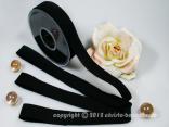 Filzband Filz Schwarz ohne Draht 25mm Filzband Filz Schwarz ohne Draht 25mm
