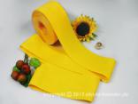 Filzband Filz Gelb ohne Draht 70mm Filzband Filz Gelb ohne Draht 70mm