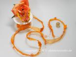 Blumengirlande Frühlingserwachen Orange ohne Draht ca. 20mm Blumengirlande Frühlingserwachen Orange ohne Draht ca. 20mm