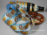 Geschenkband, Dekoband, Schleifenband Motivband Bayern Blau Weiß mit Draht 40mm Geschenkband, Dekoband, Schleifenband Motivband Bayern Blau Weiß mit Draht 40mm