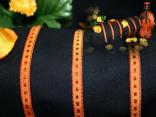 "Lissabon" Orange ohne Draht 6mm