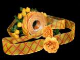 "Picasso" Orange mit Draht 40mm "Picasso" Orange mit Draht 40mm