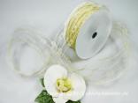 Gitterband Variable Creme ohne Draht 40mm Gitterband Variable Creme ohne Draht 40mm