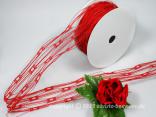 Gitterband Variable Rot ohne Draht 40mm